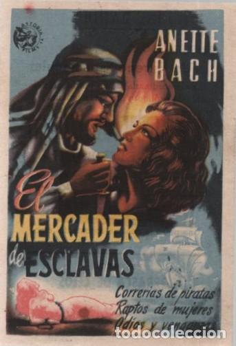 Cine: PROGRAMA DE CINE: EL MERCADER DE ESCLAVAS PC-10549 - Foto 1