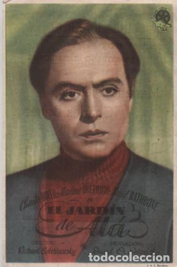 Cine: PROGRAMA DE CINE: EL JARDIN DE AL&Aacute; PC-10559 - Foto 1