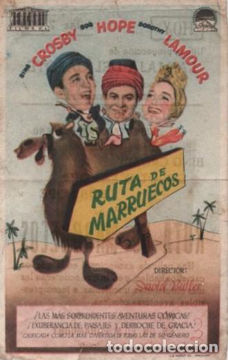 Cine: PROGRAMA DE CINE: RUTA DE MARRUECOS PC-10560 - Foto 1