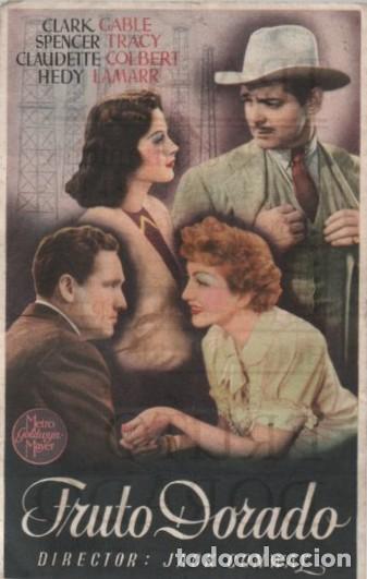 Cine: PROGRAMA DE CINE: FRUTO DORADO PC-10564 - Foto 1