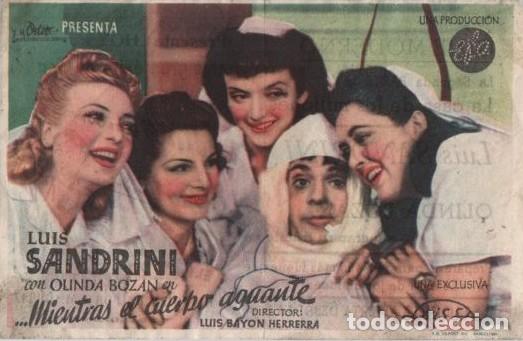 Cine: PROGRAMA DE CINE: MIENTRAS EL CUERPO AGUANTE PC-10570 - Foto 1