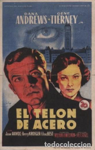 Cine: PROGRAMA DE CINE: EL TEL&Oacute;N DE ACERO PC-10576 - Foto 1