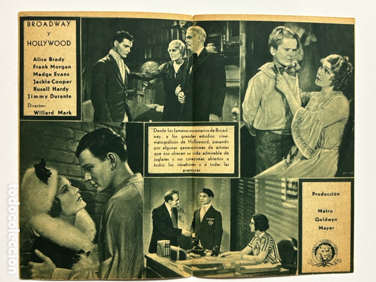 Cine: Programa broadway y Hollywood alice brady A16 - Foto 2