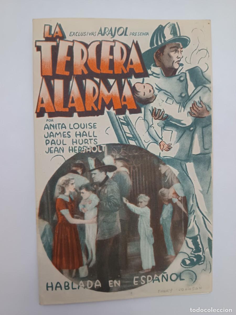 Cine: PROGRAMA DE CINE LA TERCERA ALARMA - Foto 1