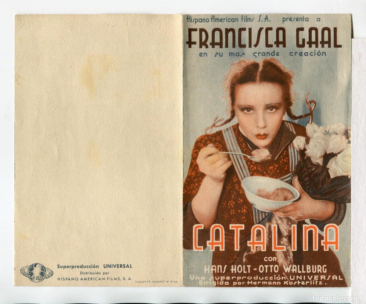 Cine: CATALINA, con Francisca Gaal. - Foto 1