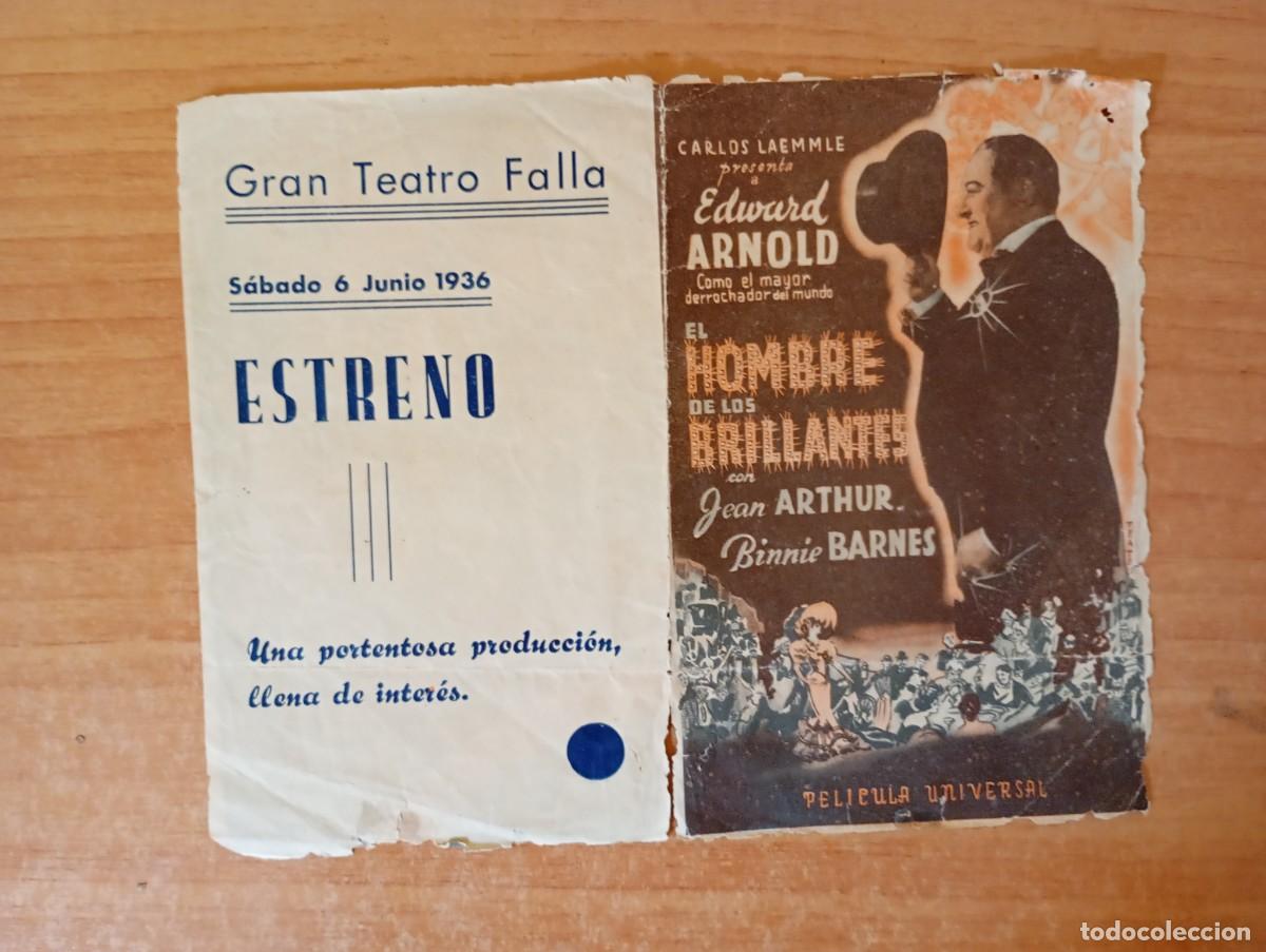 Cine: MORAD-PROGRAMA DE CINE ---EL HOMBRE BRILLANTE - Foto 1