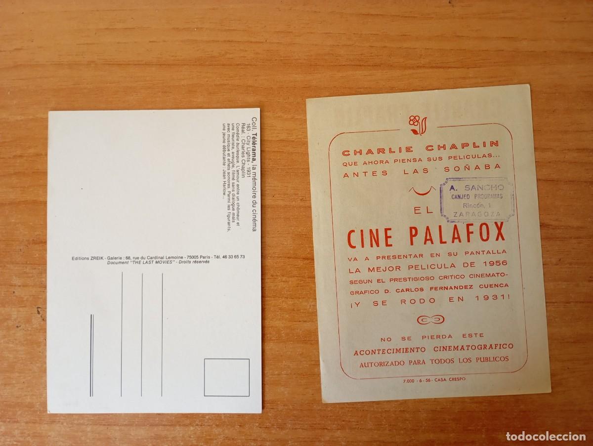 Cine: MORAD-PROGRAMA DE CINE --LUCES DE LA CIUDAD ct - Foto 2