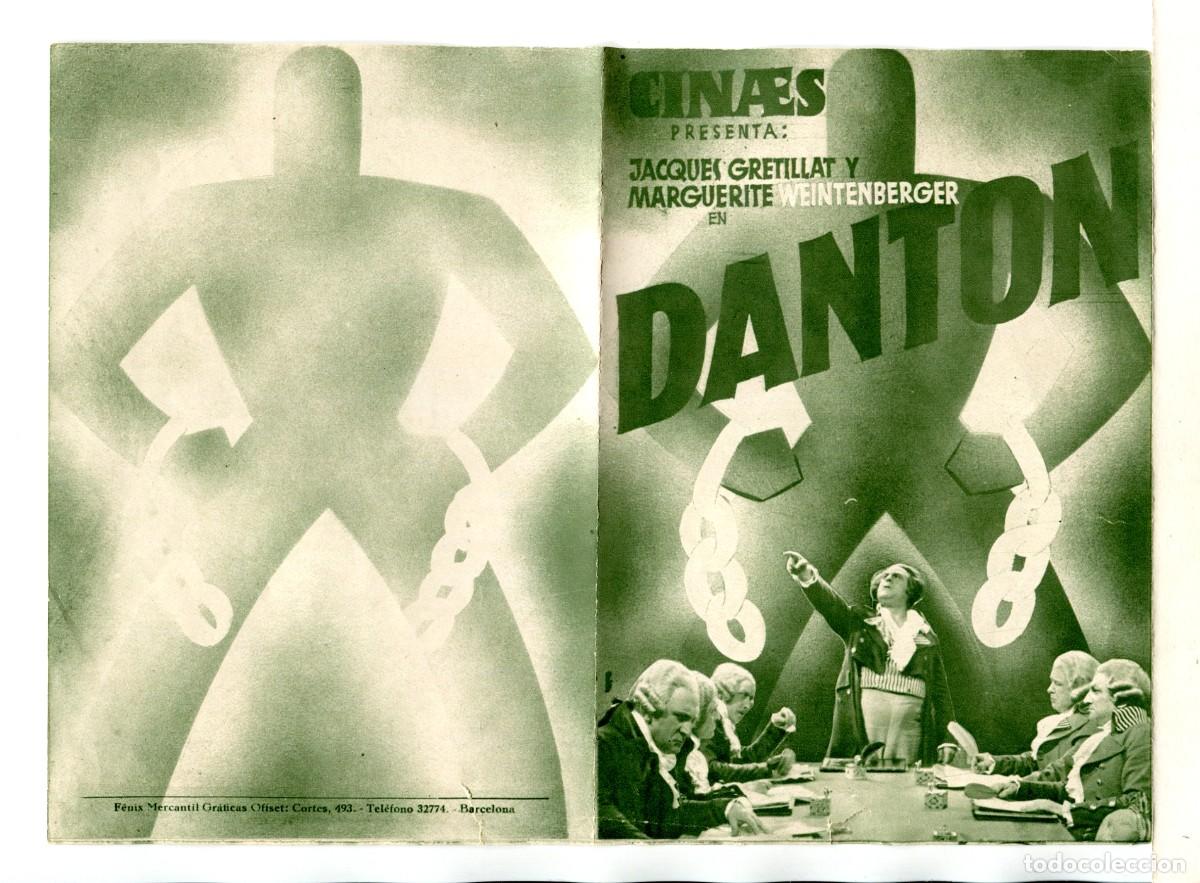 Cine: DANTON, con Jacques Gretillat . - Foto 1
