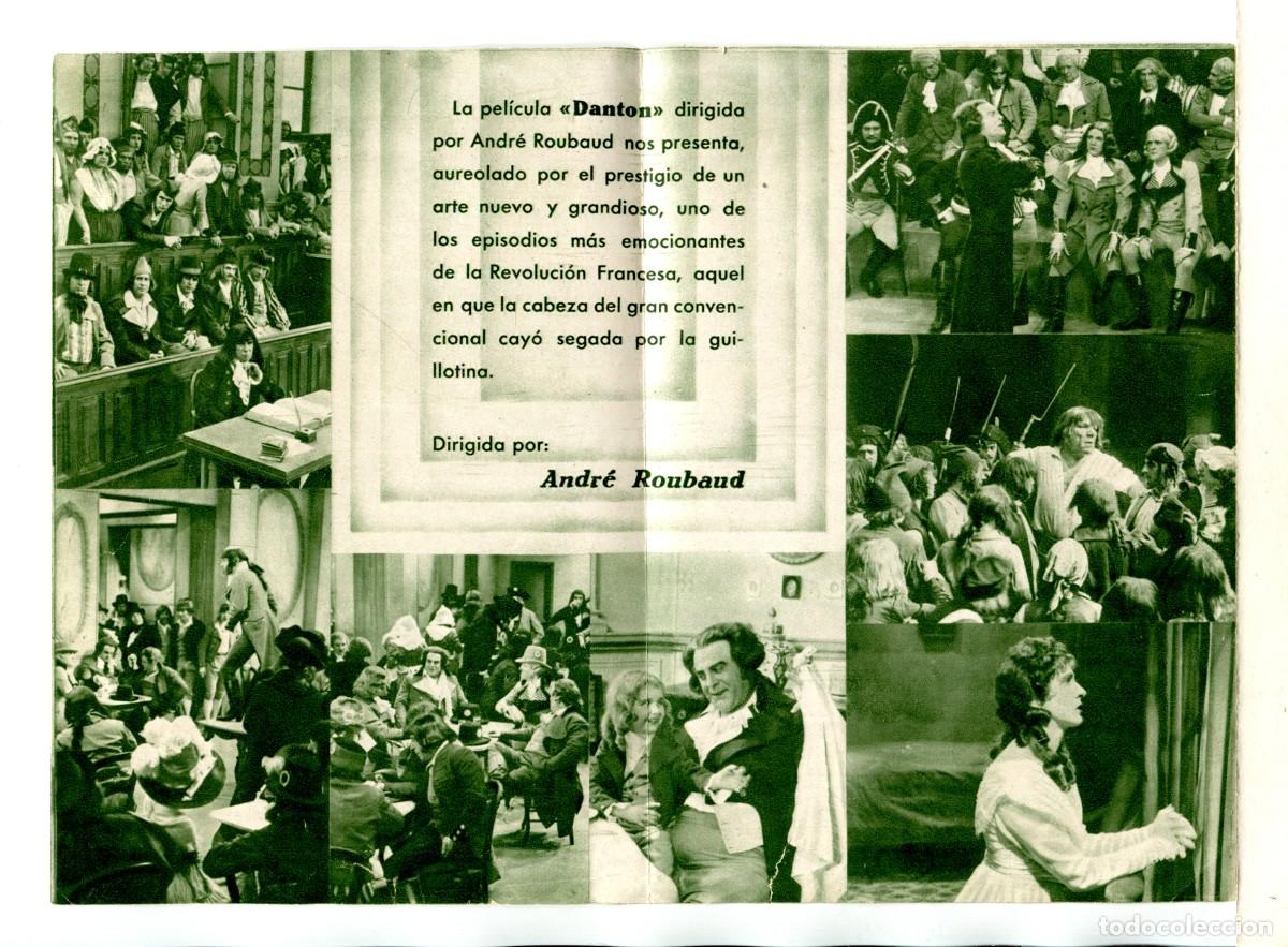 Cine: DANTON, con Jacques Gretillat . - Foto 2