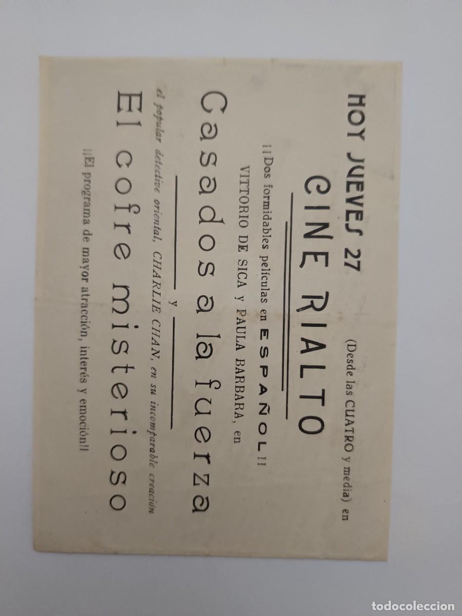 Cine: PROGRAMA DE CINE CASADOS A LA FUERZA - Foto 2