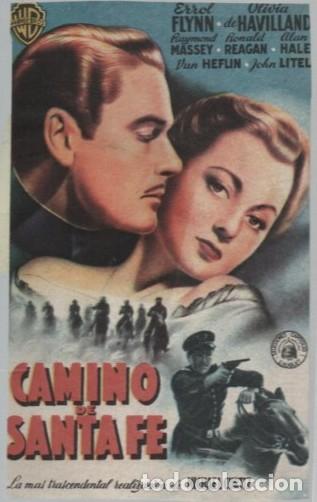 Cine: PROGRAMA DE CINE: CAMINO DE SANTA FE PC-10583 - Foto 1