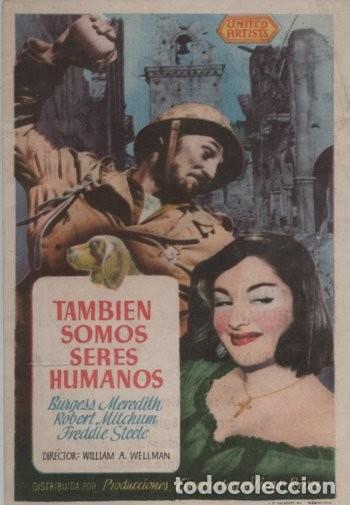 Cine: PROGRAMA DE CINE: TAMBIEN SOMOS SERES HUMANOS PC-10595 - Foto 1