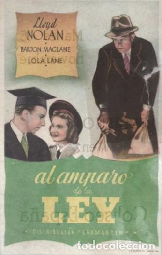 Cine: PROGRAMA DE CINE: AL AMPARO DE LA LEY PC-10601 - Foto 1