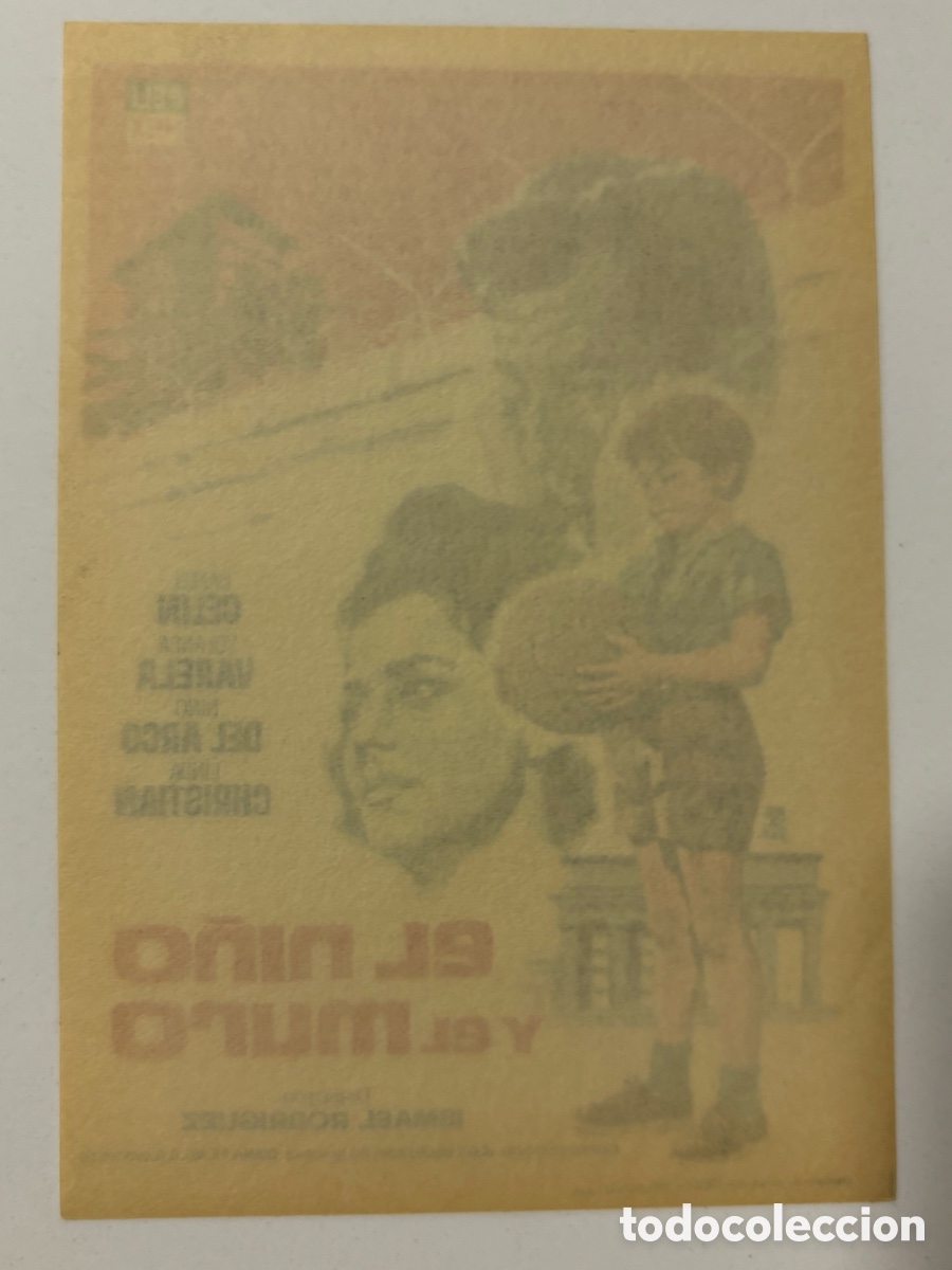 Cine: Programa el ni&ntilde;o y el muro Daniel Gelin A16 - Foto 2