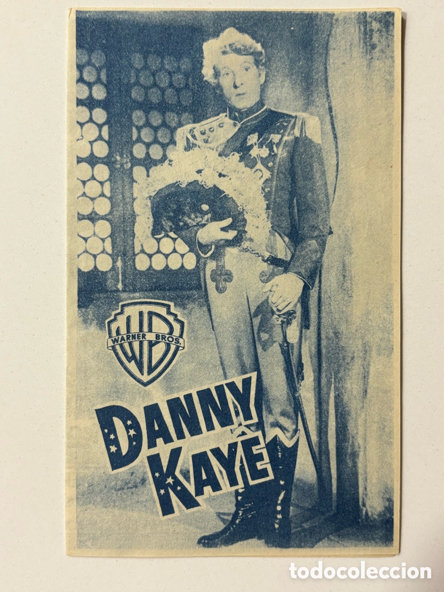 Cine: Programa el inspector general Danny Kaye con publicidad cine sur Mislata A16 - Foto 1