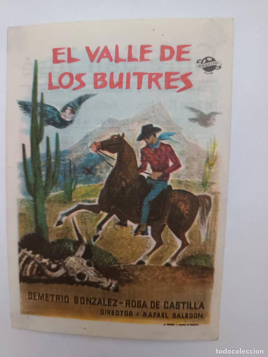 Cine: PROGRAMA DE CINE EL VALLE DE LOS BUITRES - Foto 1