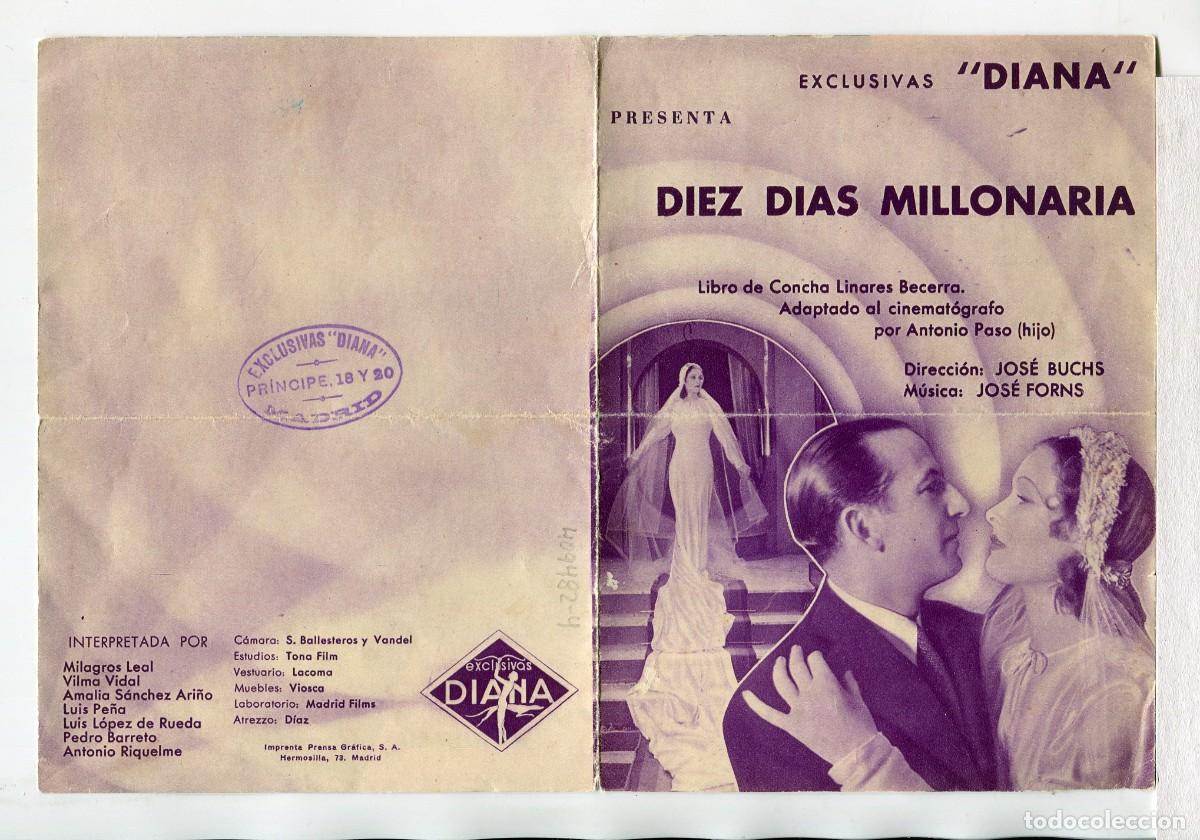 Cine: DIEZ D&Iacute;AS MILLONARIA, de Jos&eacute; Buchs. - Foto 1