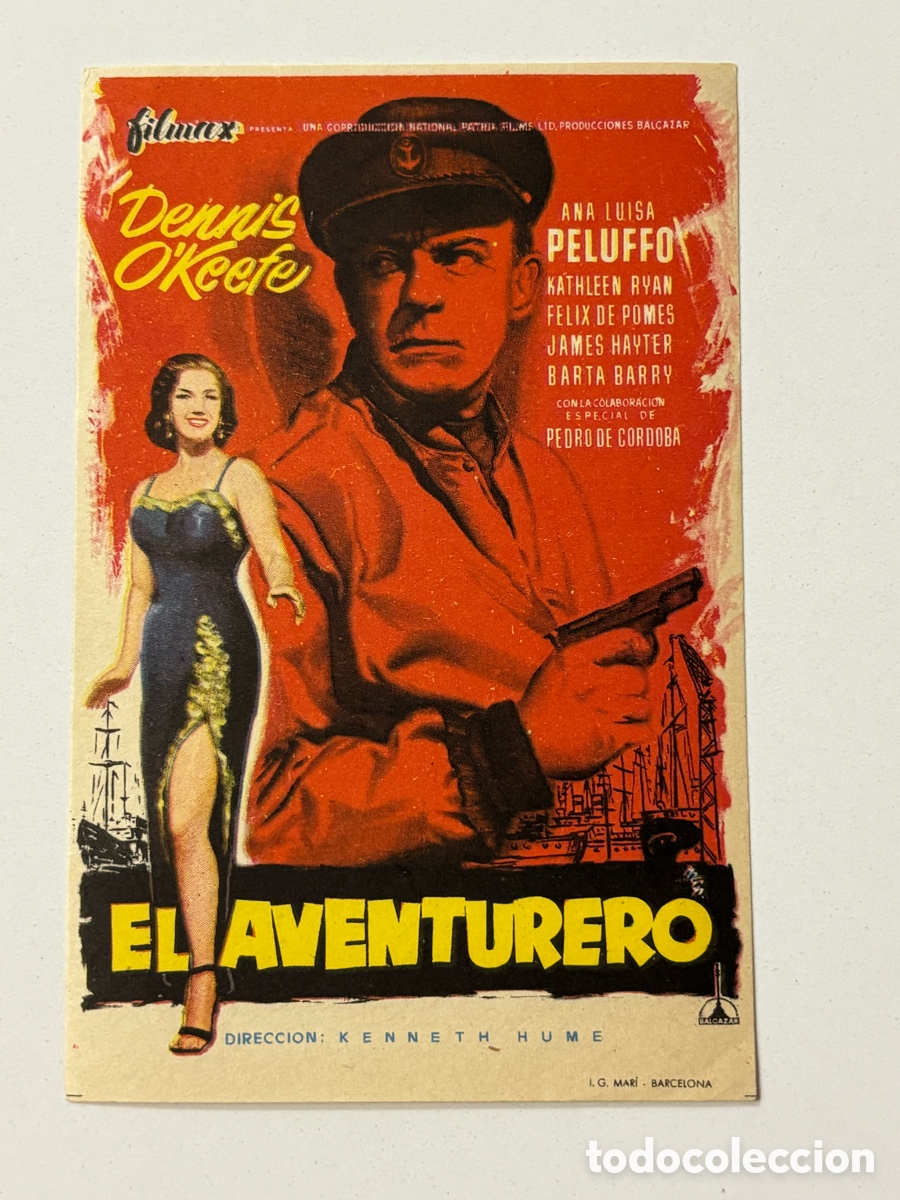 Cine: Programa el aventurero Dennis O,Keefe A16 - Foto 1