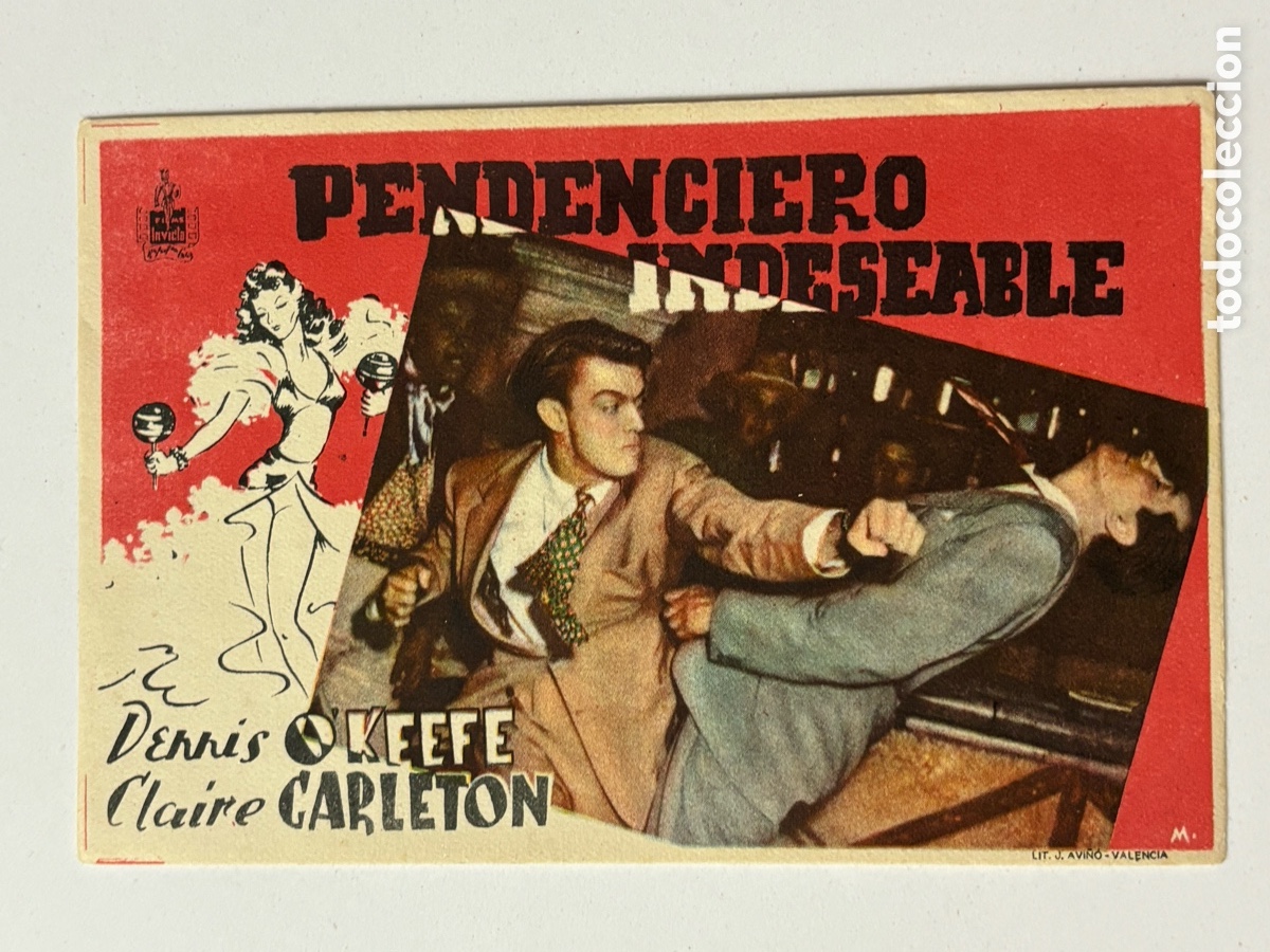 Cine: Programa pendenciero indeseable Dennis O,Keefe A16 - Foto 1