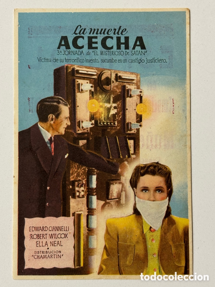Cine: Programa la muerte acecha con publicidad cine espa&ntilde;ol Mislata A1 - Foto 1
