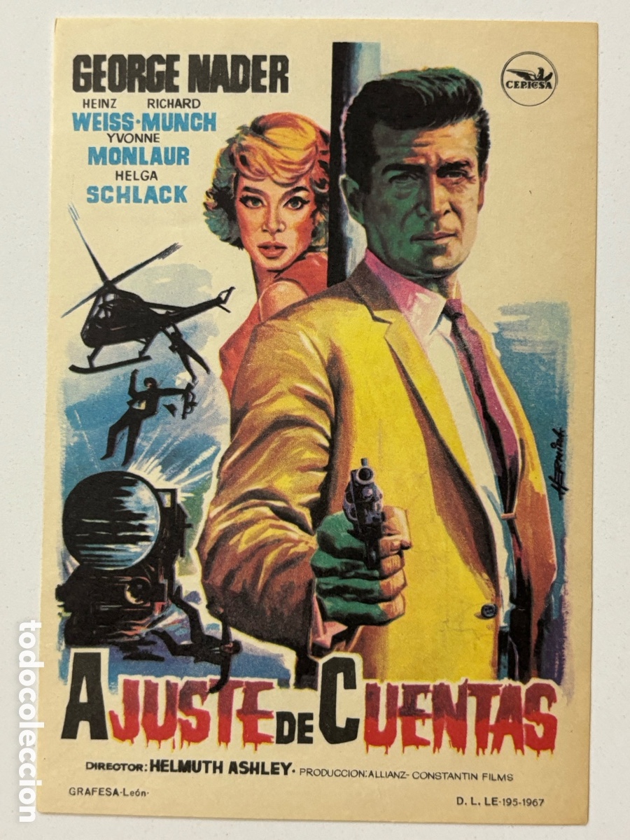 Cine: Programa ajuste de cuenta George Nader A11 - Foto 1