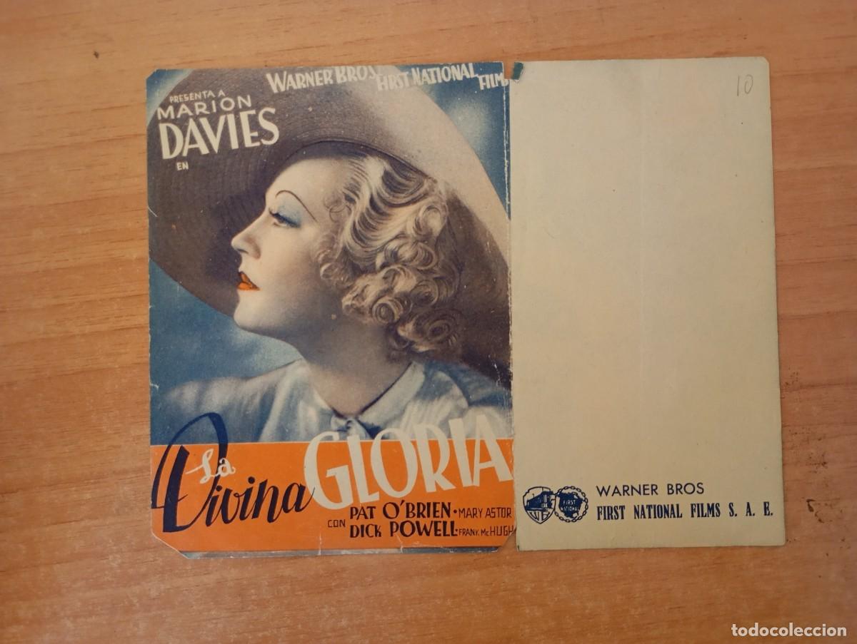 Cine: MORAD-PROGRAMA DE CINE ---LA DIVINA GLORIA - Foto 1