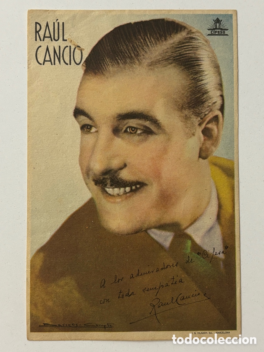 Cine: Programa foto cifesa Ra&uacute;l Cancio A3 - Foto 1