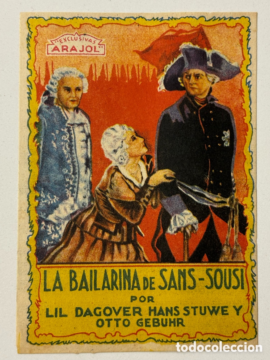 Cine: Programa arajol la bailarina de sans sousi Lil Dagover A17 - Foto 1