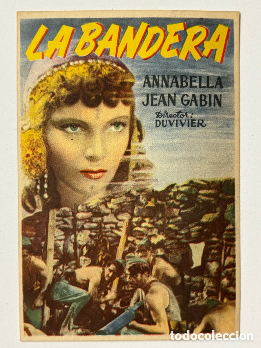 Cine: Programa la bandera annabella jean Gabin A17 - Foto 1