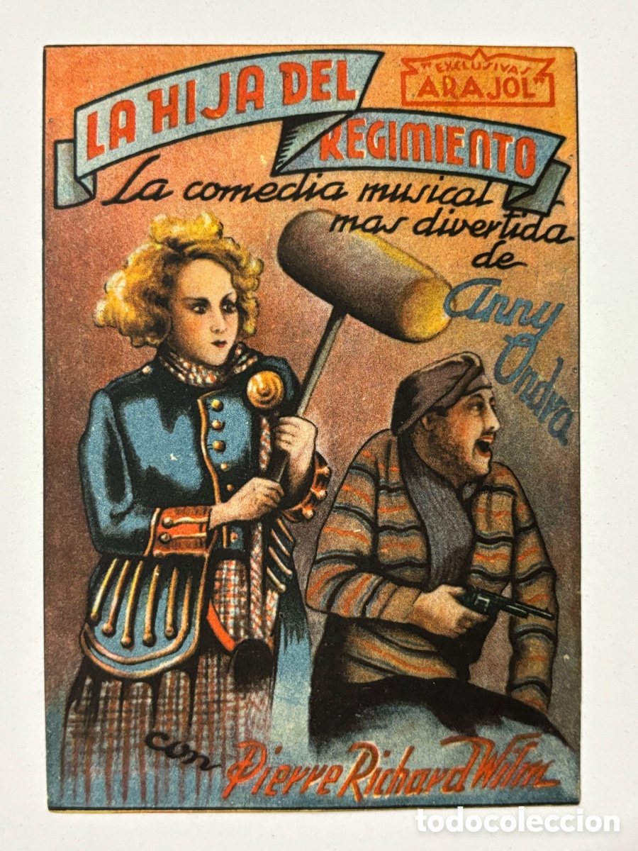 Cine: Programa arajol la hija del regimiento Anny Ondra A17 - Foto 1