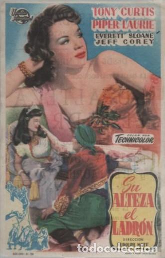 Cine: PROGRAMA DE CINE: SU ALTEZA EL LADR&Oacute;N PC-10611 - Foto 1