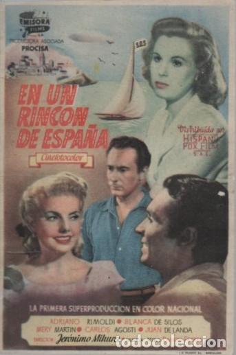 Cine: PROGRAMA DE CINE: EN UN RINCON DE ESPA&Ntilde;A PC-10615 - Foto 1