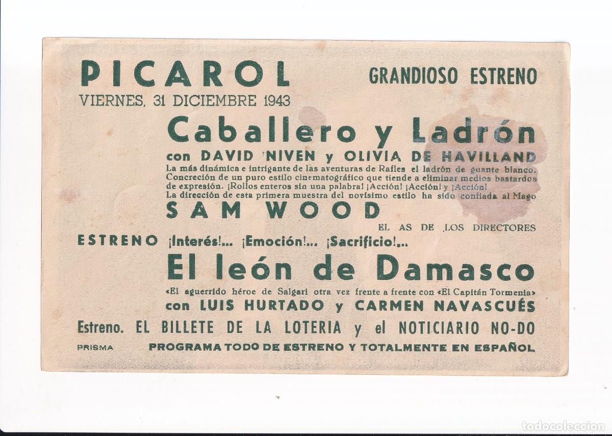 Cine: CABALLERO Y LADRON : DAVID NIVEN - Foto 2