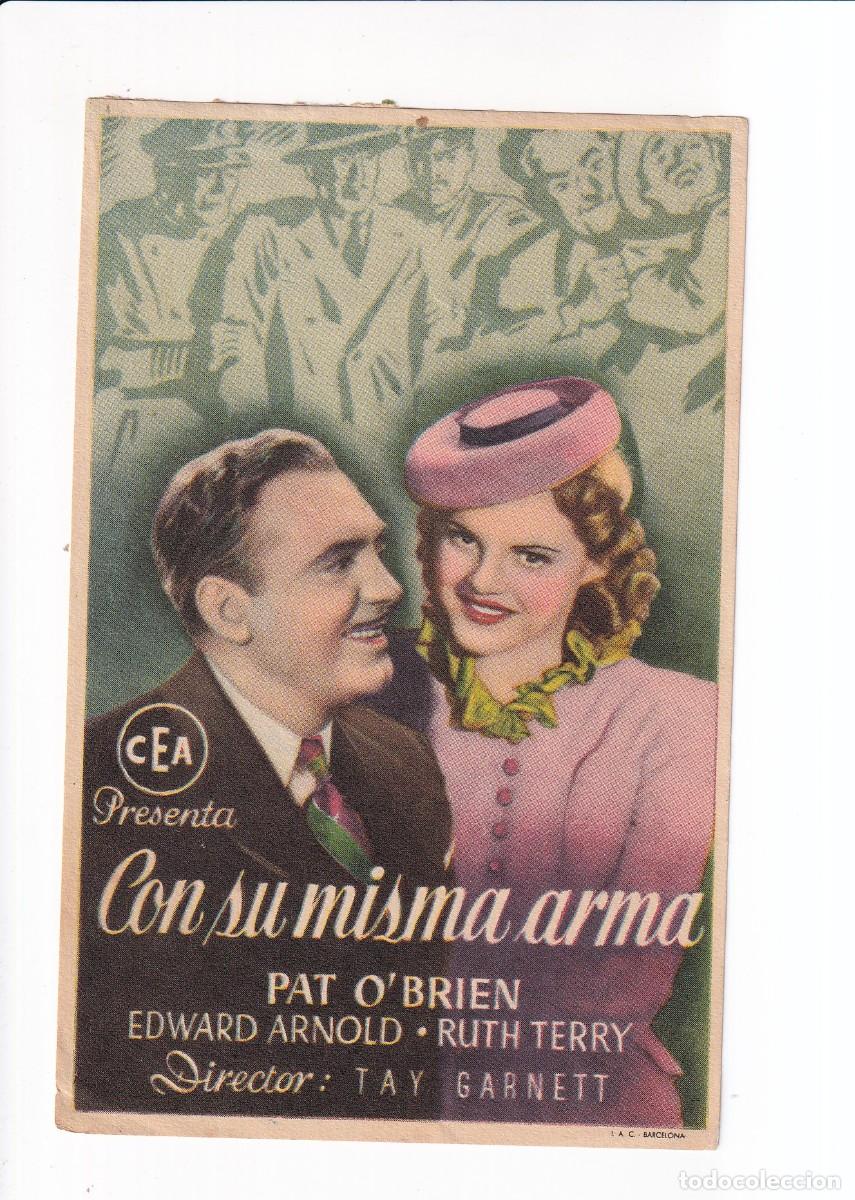 Cine: CON SU MISMA ARMA : PAT O`BRIEN - Foto 1