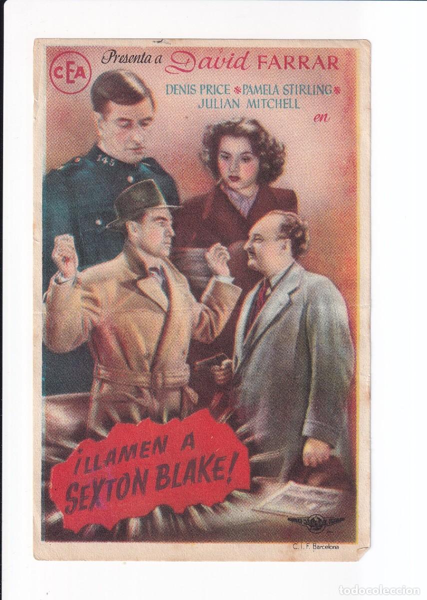 Cine: LLAMEN A SEXTON BLAKE : DAVID FARRAR - Foto 1