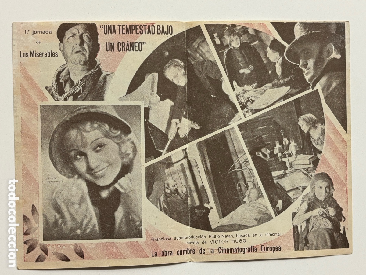 Cine: Programa los miserables Harry baur A17 - Foto 2