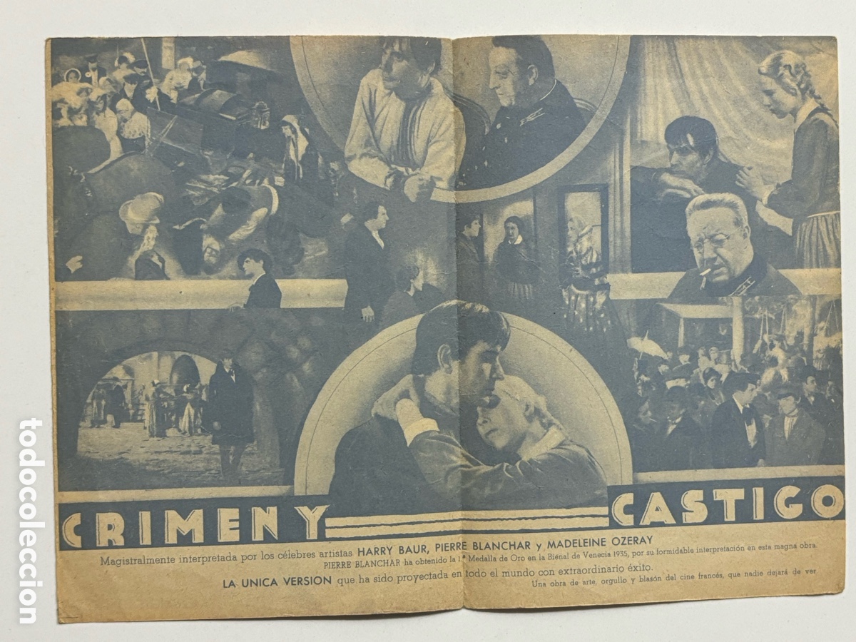 Cine: Programa crimen y castigo Harry Baur A17 - Foto 2
