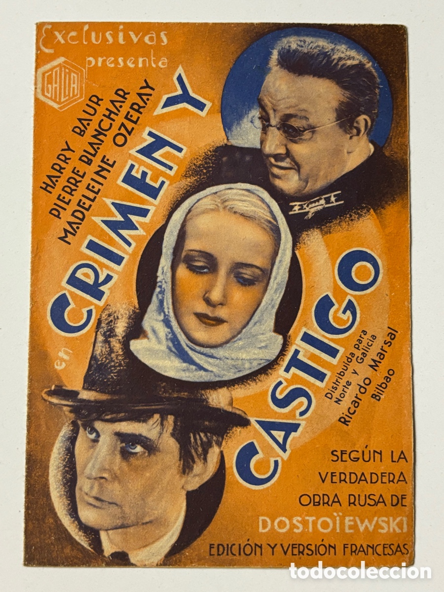 Cine: Programa crimen y castigo Harry Baur A17 - Foto 1