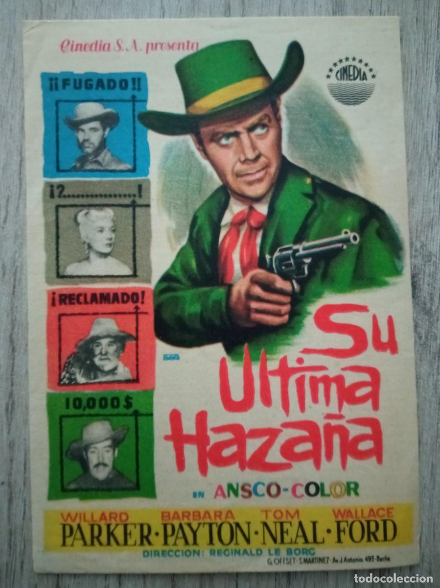 Cine: SU &Uacute;LTIMA HAZA&Ntilde;A, WILLARD PARKER - Foto 1