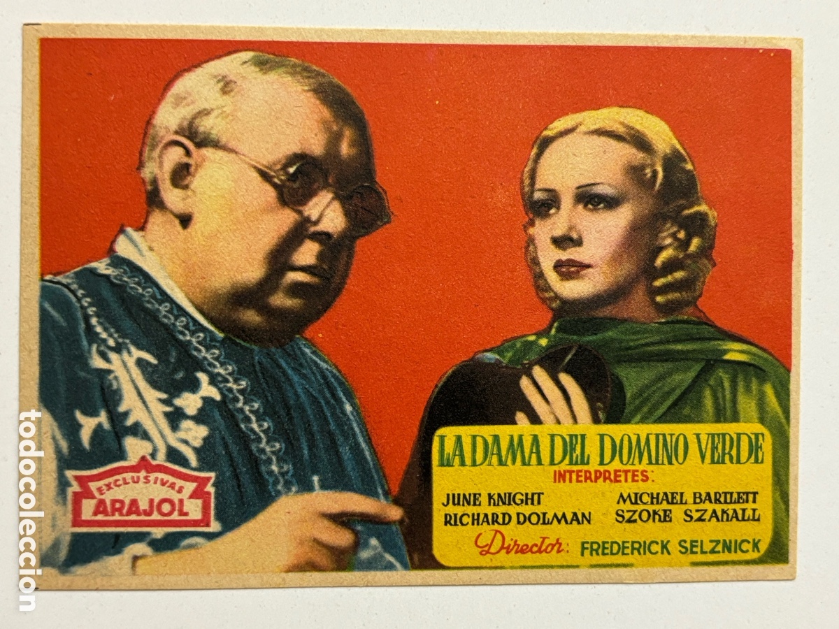 Cine: Programa Arajol la dama del domino verde june Knight A17 - Foto 1