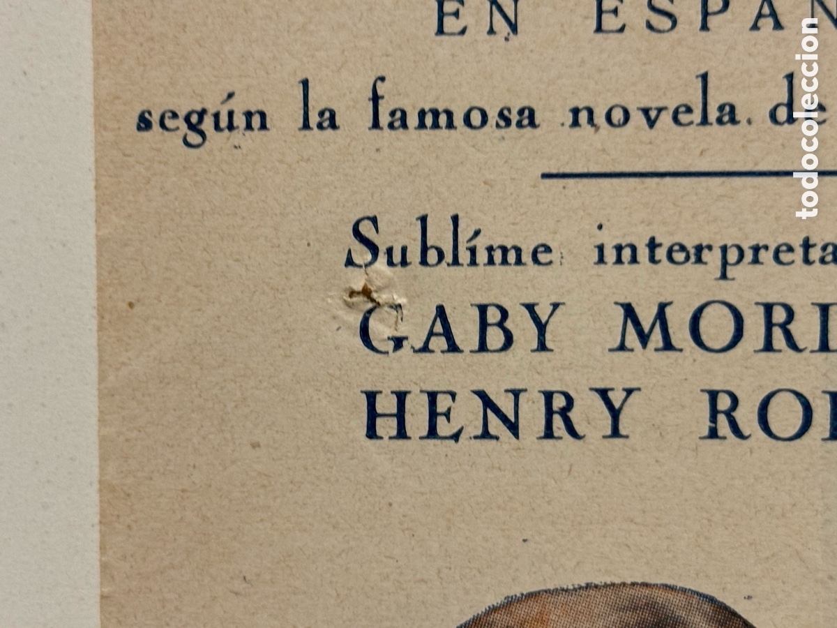 Cine: Programa Arajol el esc&aacute;ndalo Gaby Morlay A17 - Foto 5