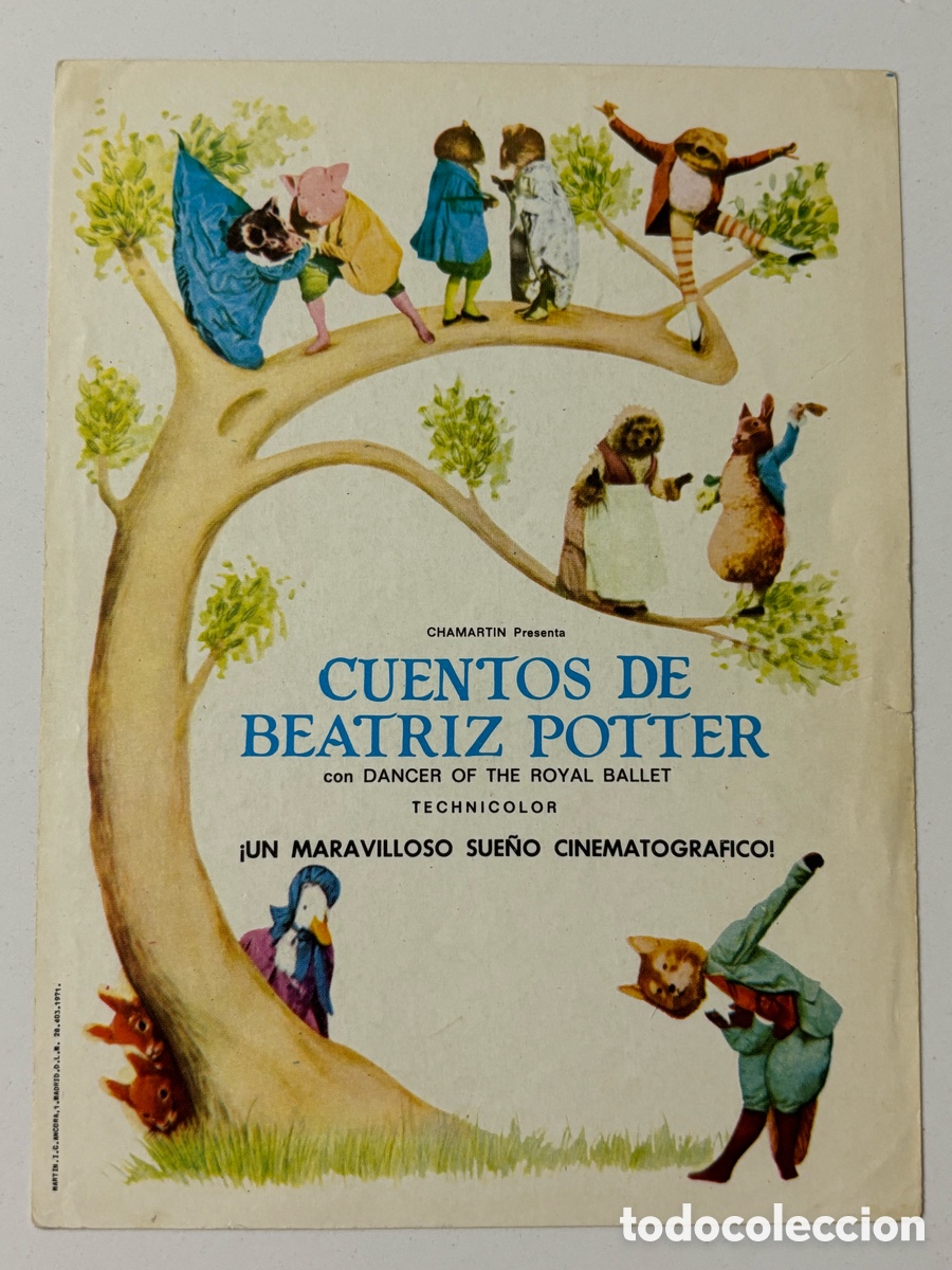 Cine: Programa cuentos de Beatriz Potter A17 - Foto 1