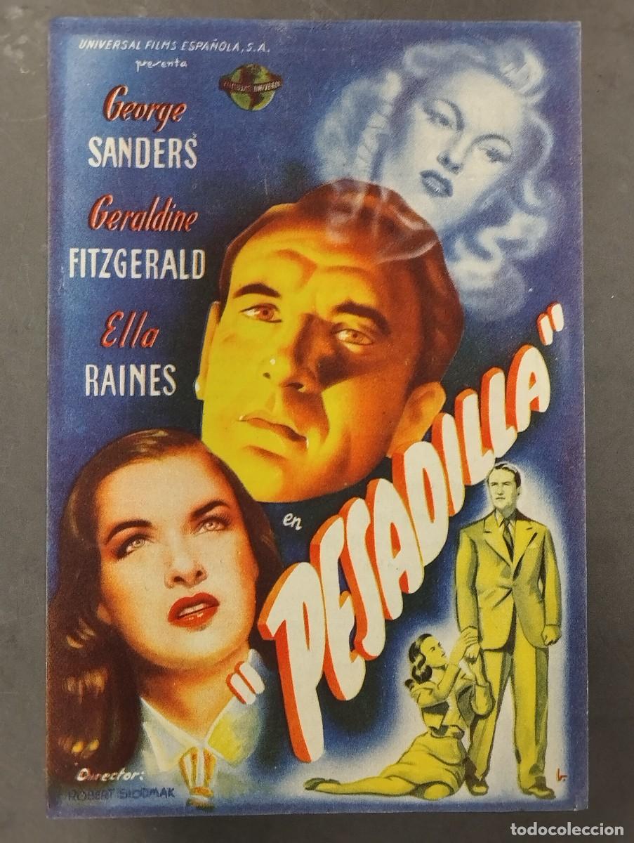Cine: PROGRAMA DE CINE &rdquo;PESADILLA&rdquo; CON PUBLICIDAD. - Foto 1