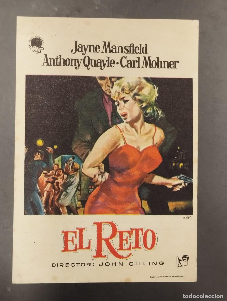 Cine: PROGRAMA DE CINE &rdquo;EL RETO&rdquo; CON PUBLICIDAD. - Foto 1
