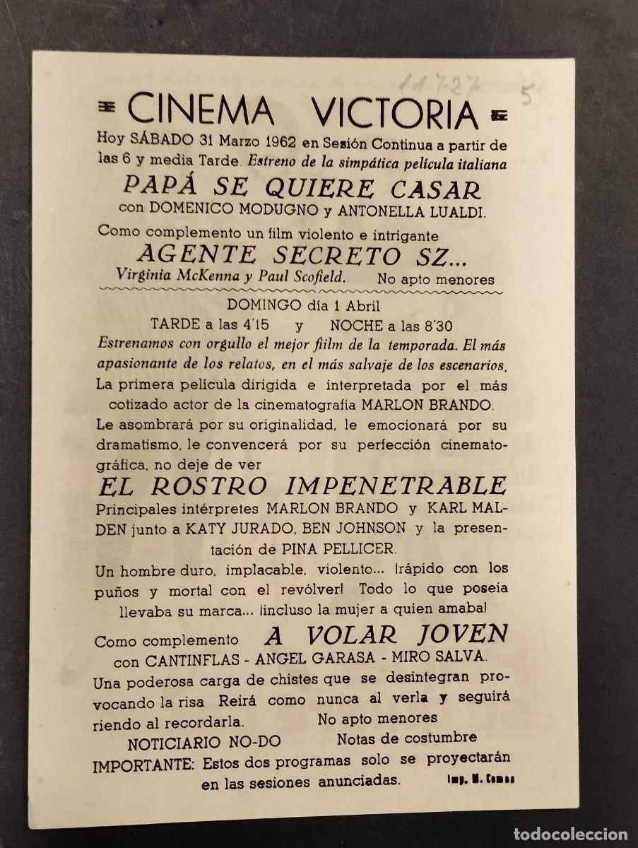 Cine: PROGRAMA DE CINE &rdquo;PAP&Aacute; SE QUIERE CASAR&rdquo; CON PUBLICIDAD. - Foto 2