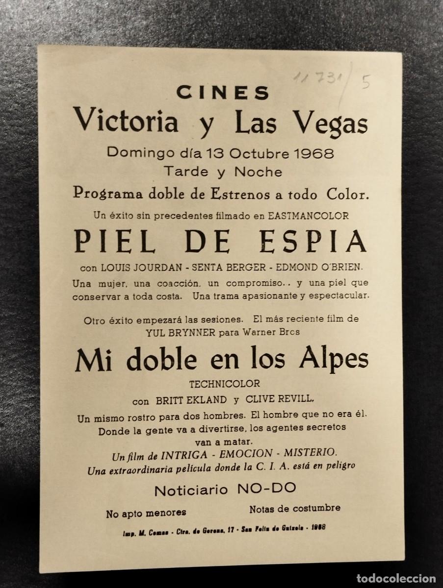 Cine: PROGRAMA DE CINE &rdquo;PIEL DE ESP&Iacute;A&rdquo; CON PUBLICIDAD. - Foto 2