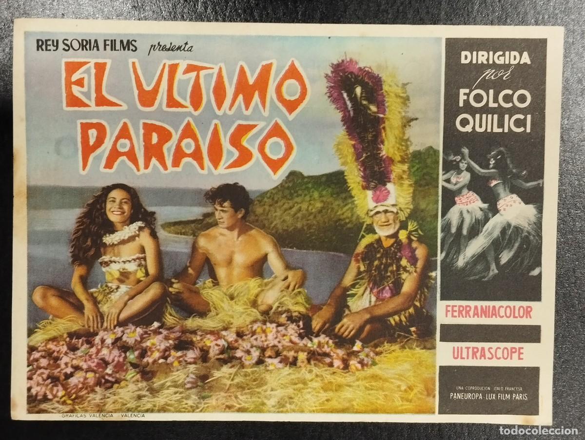 Cine: PROGRAMA DE CINE &rdquo;EL &Uacute;LTIMO PARA&Iacute;SO&rdquo;. CON PUBLICIDAD. - Foto 1