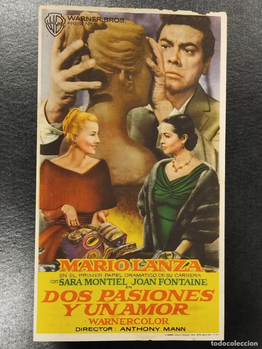 Cine: PROGRAMA DE CINE &rdquo;DOS PASIONES Y UN AMOR&rdquo;. CON PUBLICIDAD. - Foto 1