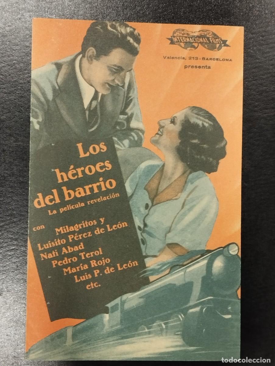 Cine: PROGRAMA DE CINE DOBLE &rdquo;LOS H&Eacute;ROES DEL BARRIO&rdquo;. CON PUBLICIDAD. - Foto 1