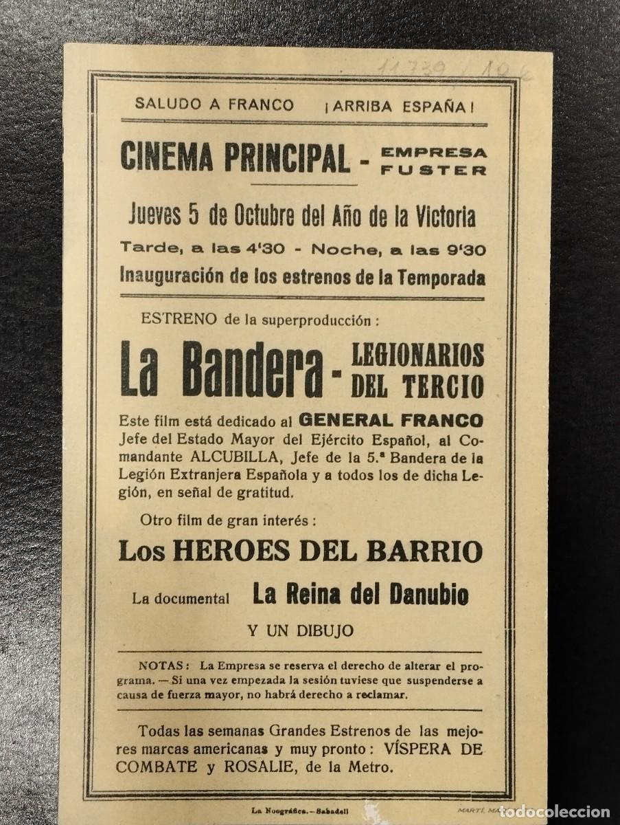 Cine: PROGRAMA DE CINE DOBLE &rdquo;LOS H&Eacute;ROES DEL BARRIO&rdquo;. CON PUBLICIDAD. - Foto 3